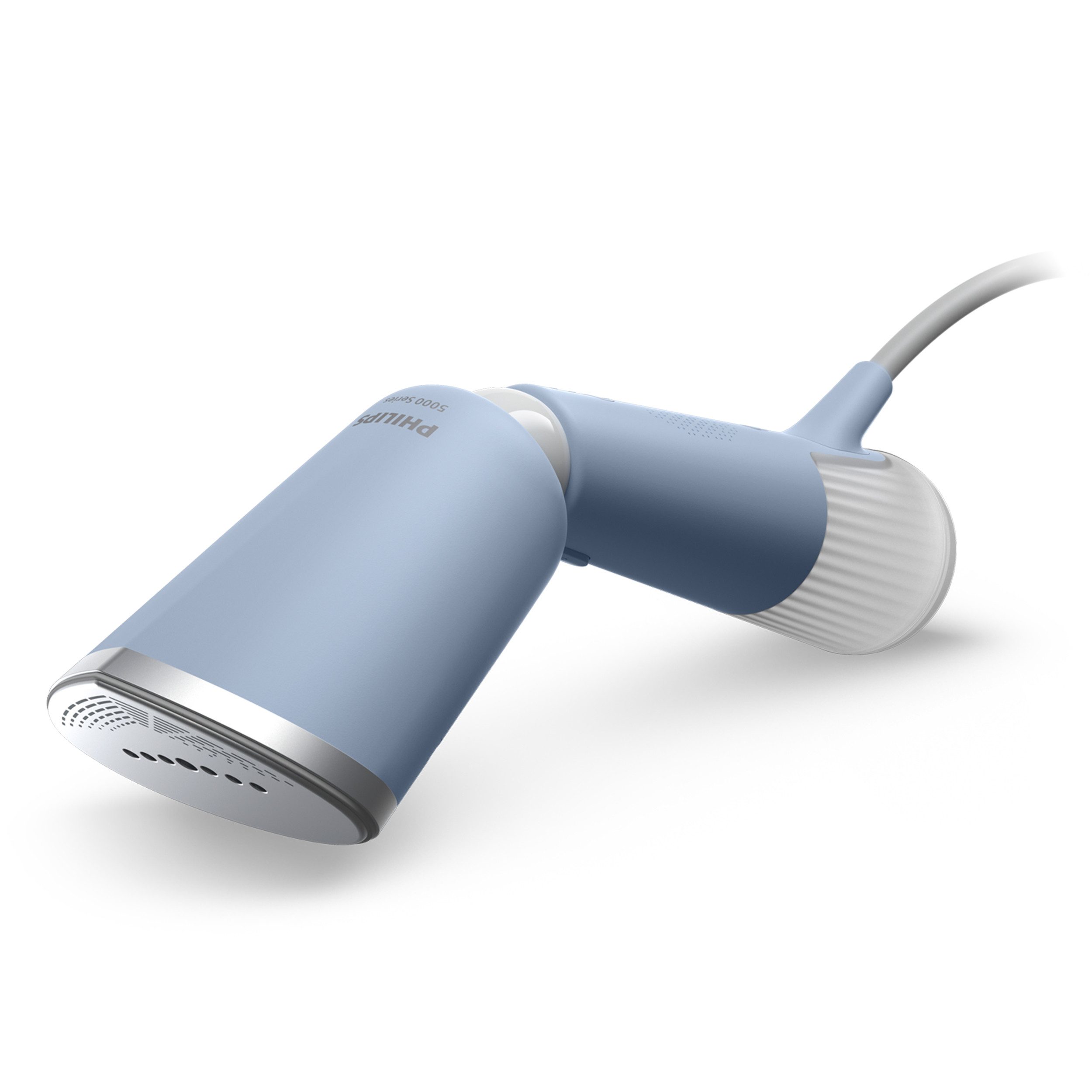 Philips Dampfbürste STH5020 "Styler", 120 ml abnehmbarer Wassertank, Metallplatte, 1400 W, Steamer im schlanken Design, 2-in-1 Handschuh und Tasche inkl.