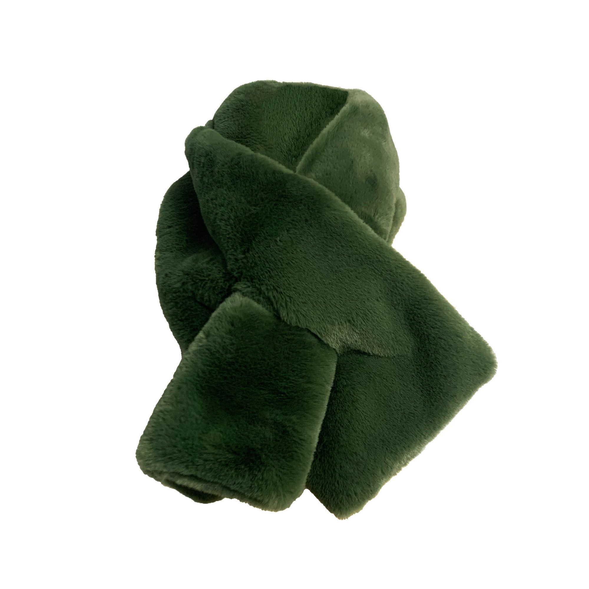 Lara Laurén Schal warmer Loop aus Kunstfell, 100% Webpelz/ Kunstfell