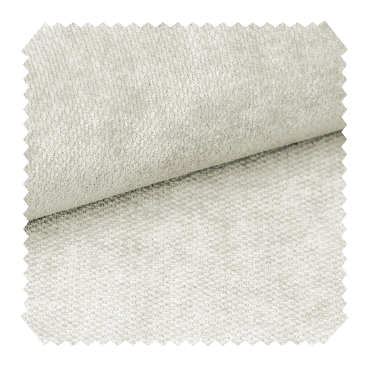 novely® Stoff RINGO - Kuscheliger Chenille-Polsterstoff - Möbelstoff mit Filzrücksei, Wasserdicht, Reißfest, Robust, Samtweich, Meterware, 1lfm