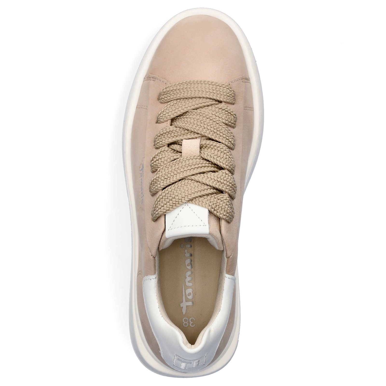 Tamaris Tamaris Damen Plateau Sneaker beige Sneaker