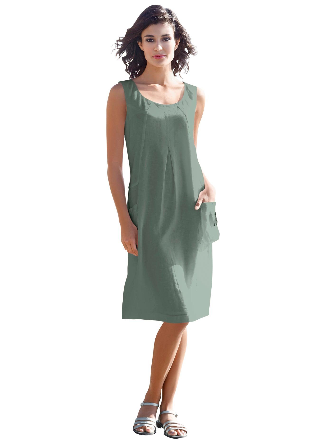 LINEA TESINI by Heine Sommerkleid »Leinenkleid« | OTTO