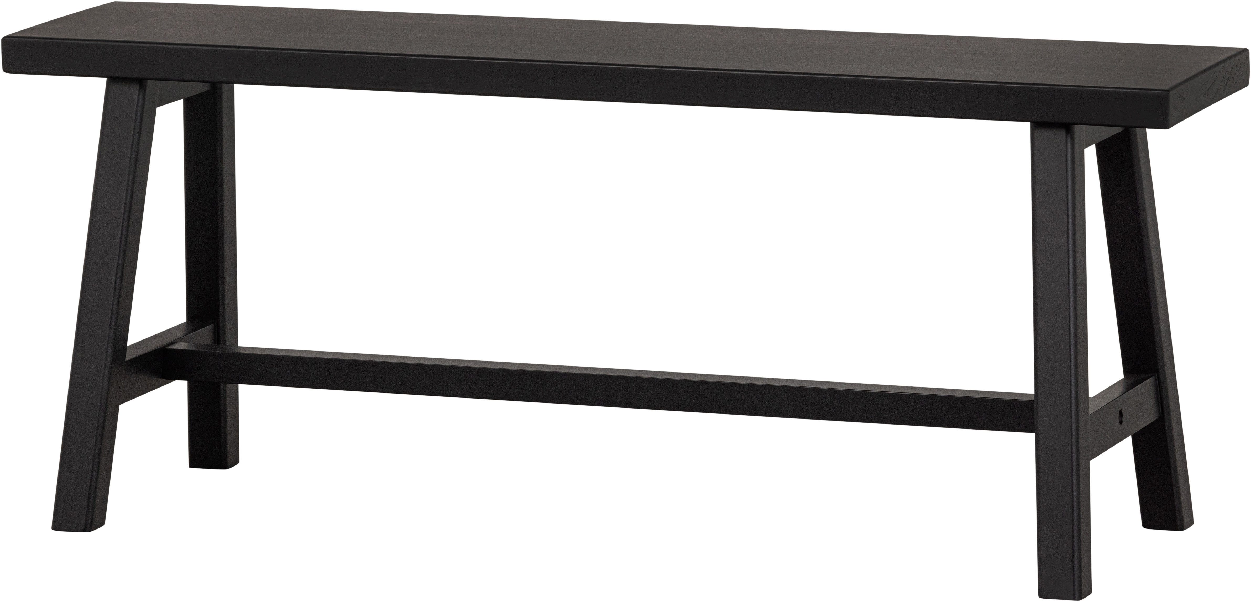 WOOOD Bank Imme mit Massivkiefer und sichtbare Maserung B 110 x T 35 x H 45 cm, Wasserbasierter Schutzlack, Verstärkungsbalken, einfach zu montieren