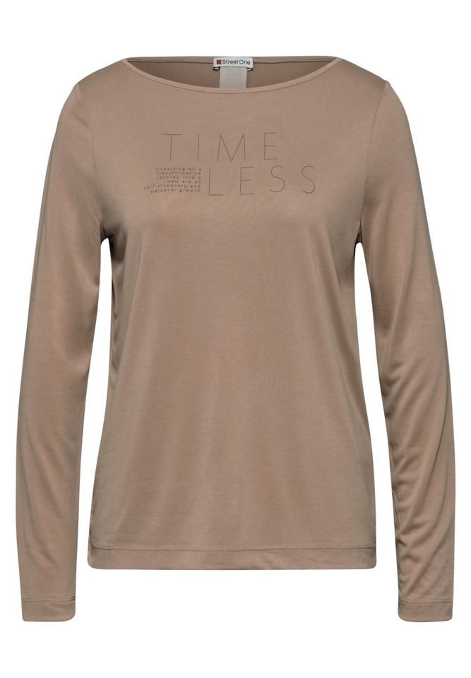 STREET ONE Langarmshirt – Damen Langarmshirt günstig online kaufen