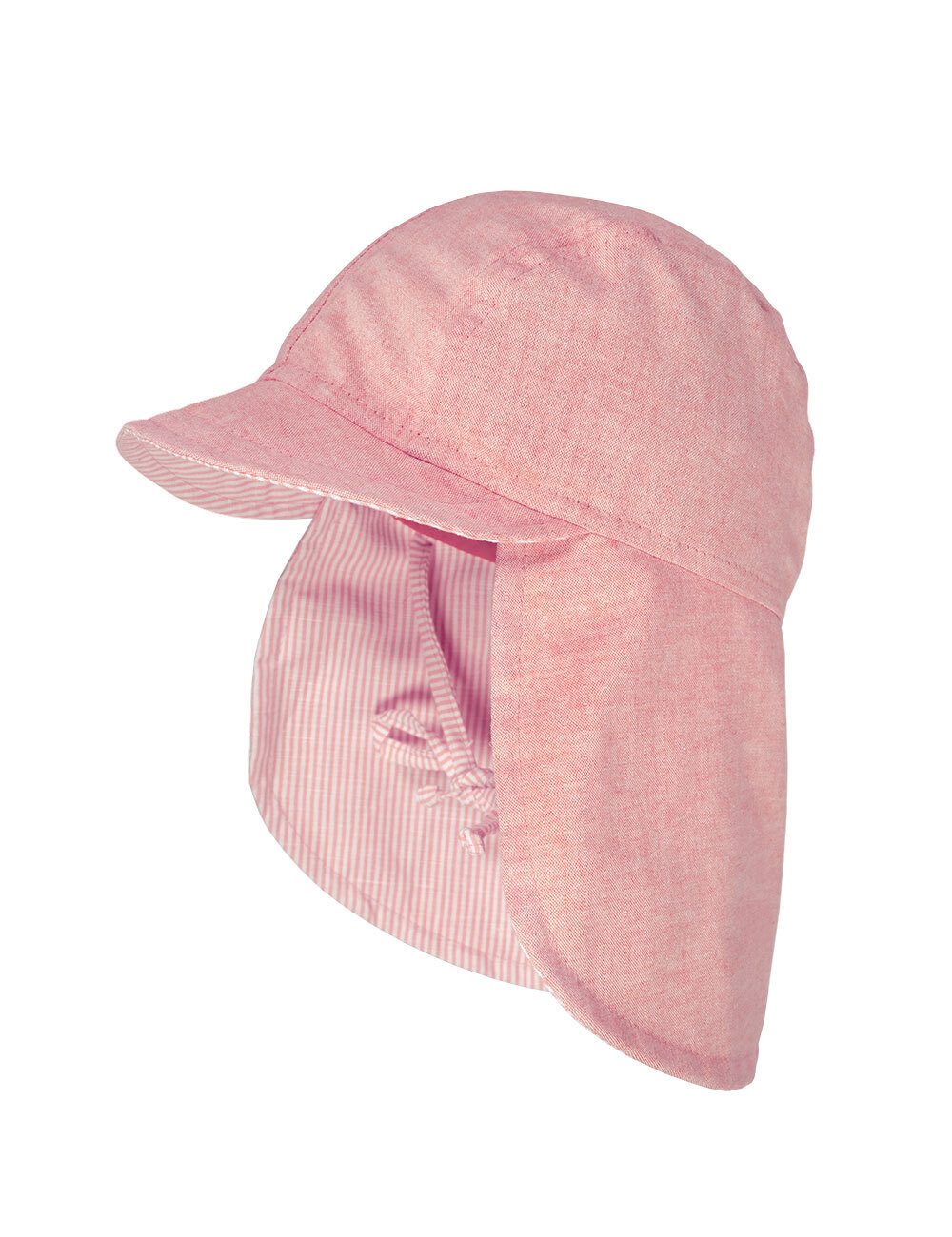 Schirmmütze MINI-Schildmütze, Nackenschutz Bindeband