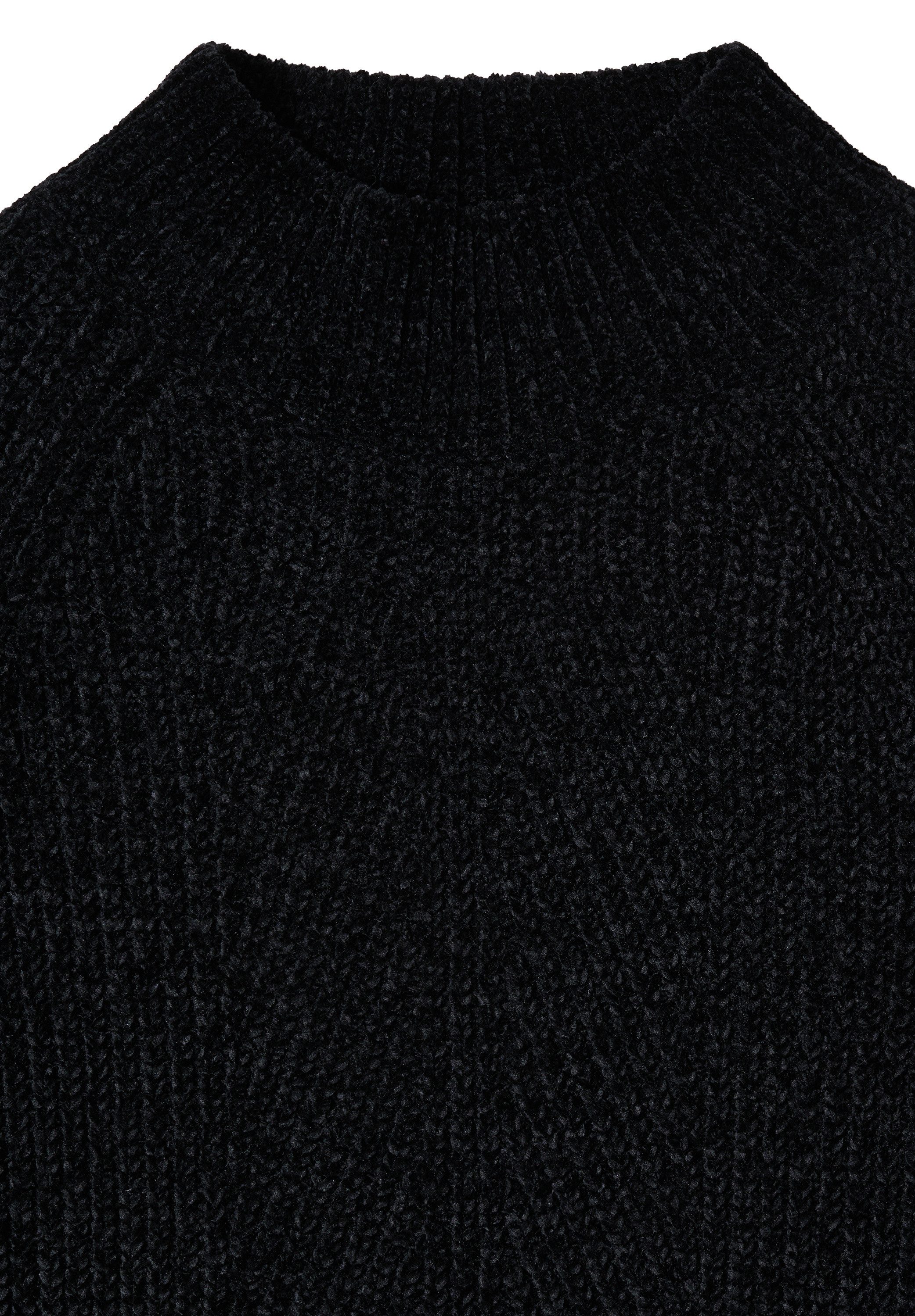 CECIL Stehkragenpullover mit feiner Struktur