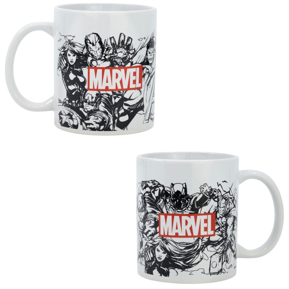 Tasse Marvel Avengers Keramik Teetasse Kaffeetasse Geschenkidee 325 ml