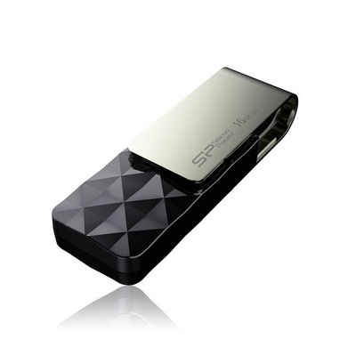 SILICON POWER SILICON POWER SILICON-POWER USB 3.0 Pendrive B30 16GB Black USB-Stick