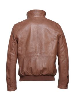 bugatti Lederjacke Matteo mit Stehkragen