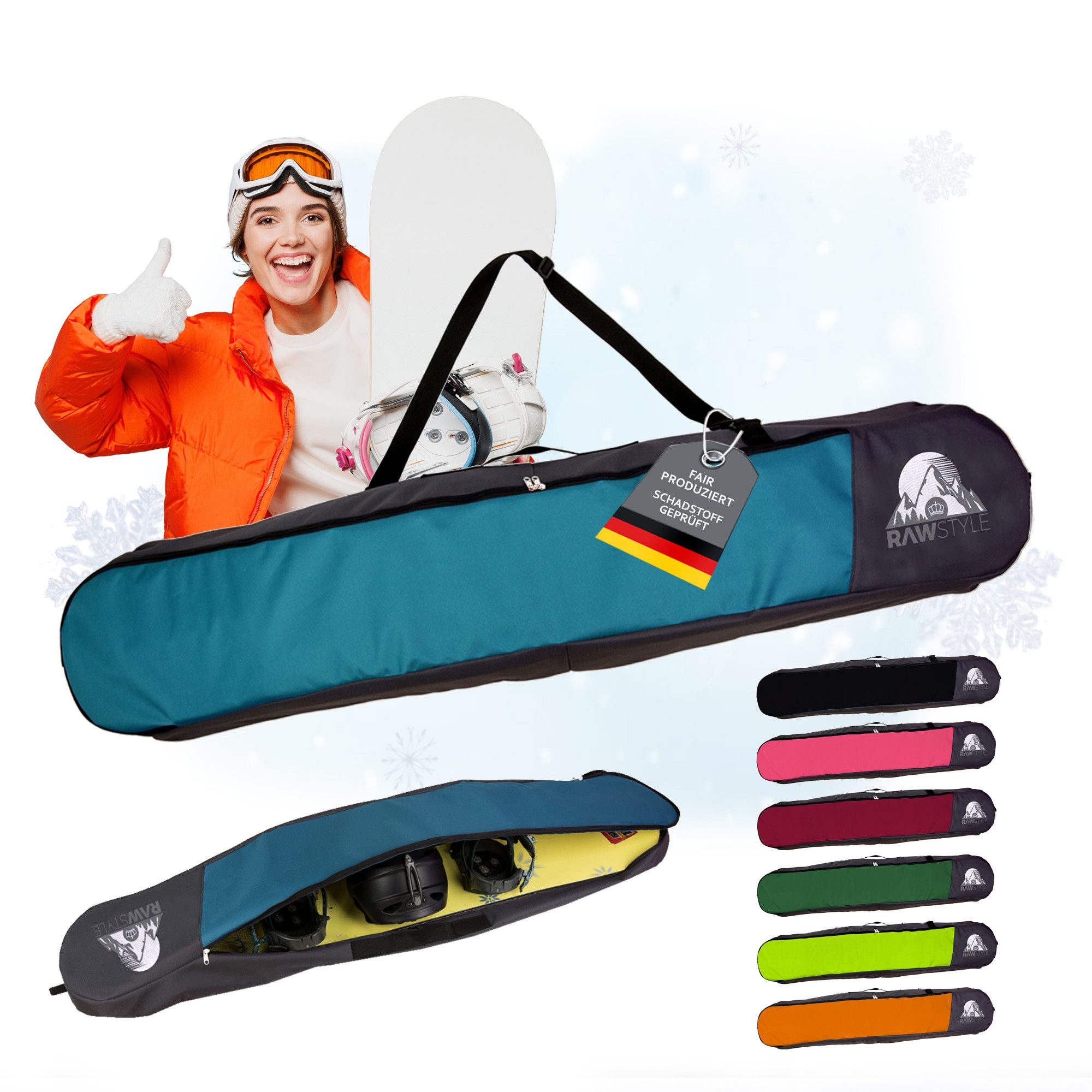 BambiniWelt by Rafael K. Skitasche Snowboard Tasche wasserdicht Snowoard Ru günstig online kaufen