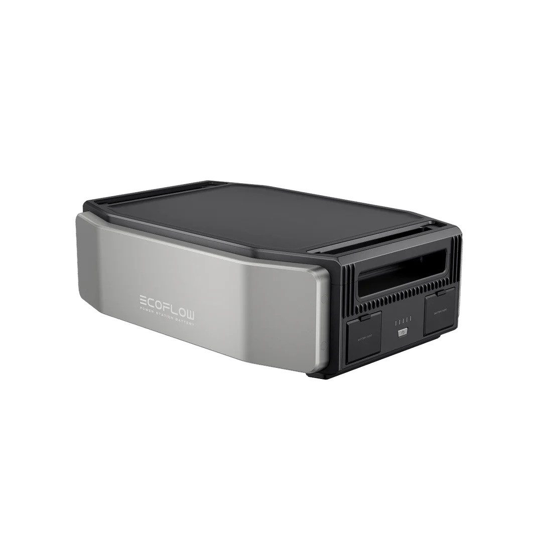 Ecoflow Solarmodul EcoFlow DELTA Pro Ultra Batterie 6kWh 0% Mwst. (gem. §12, Abs. 3 UstG), LFP, (Packung, 2-St), Nach 3 500 Zyklen bei 0,5 °C bis 25 °C einen SoH von über 80 %.