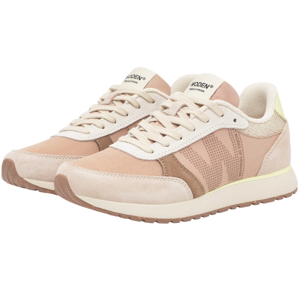 WODEN Ronja Tricolor (Wildleder/Textil) taupe/multi Damen Sneaker