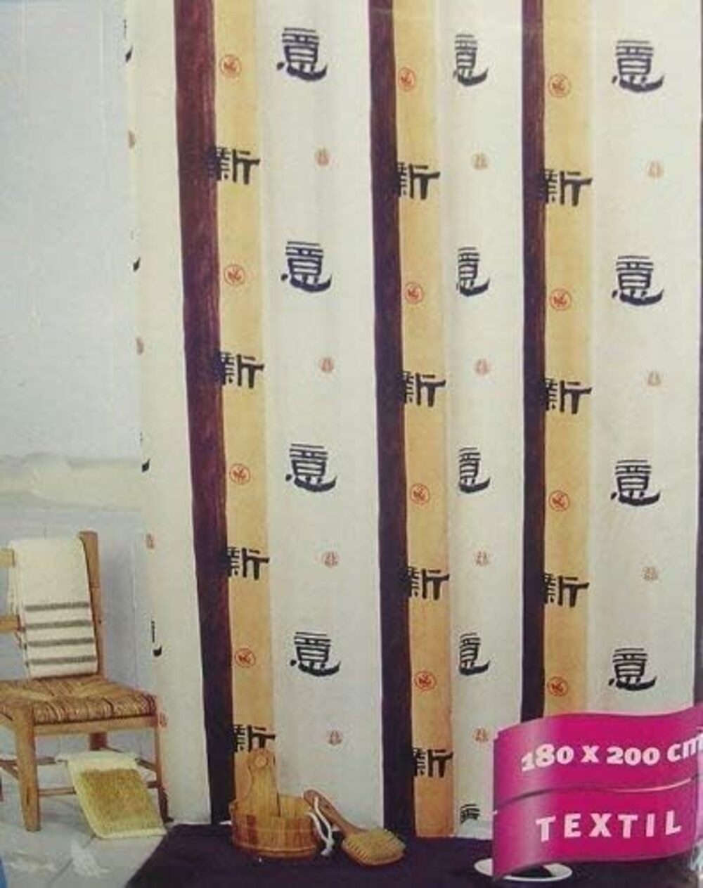 LikeKa Duschvorhang 180x200 cm Badevorhang aus günstig online kaufen
