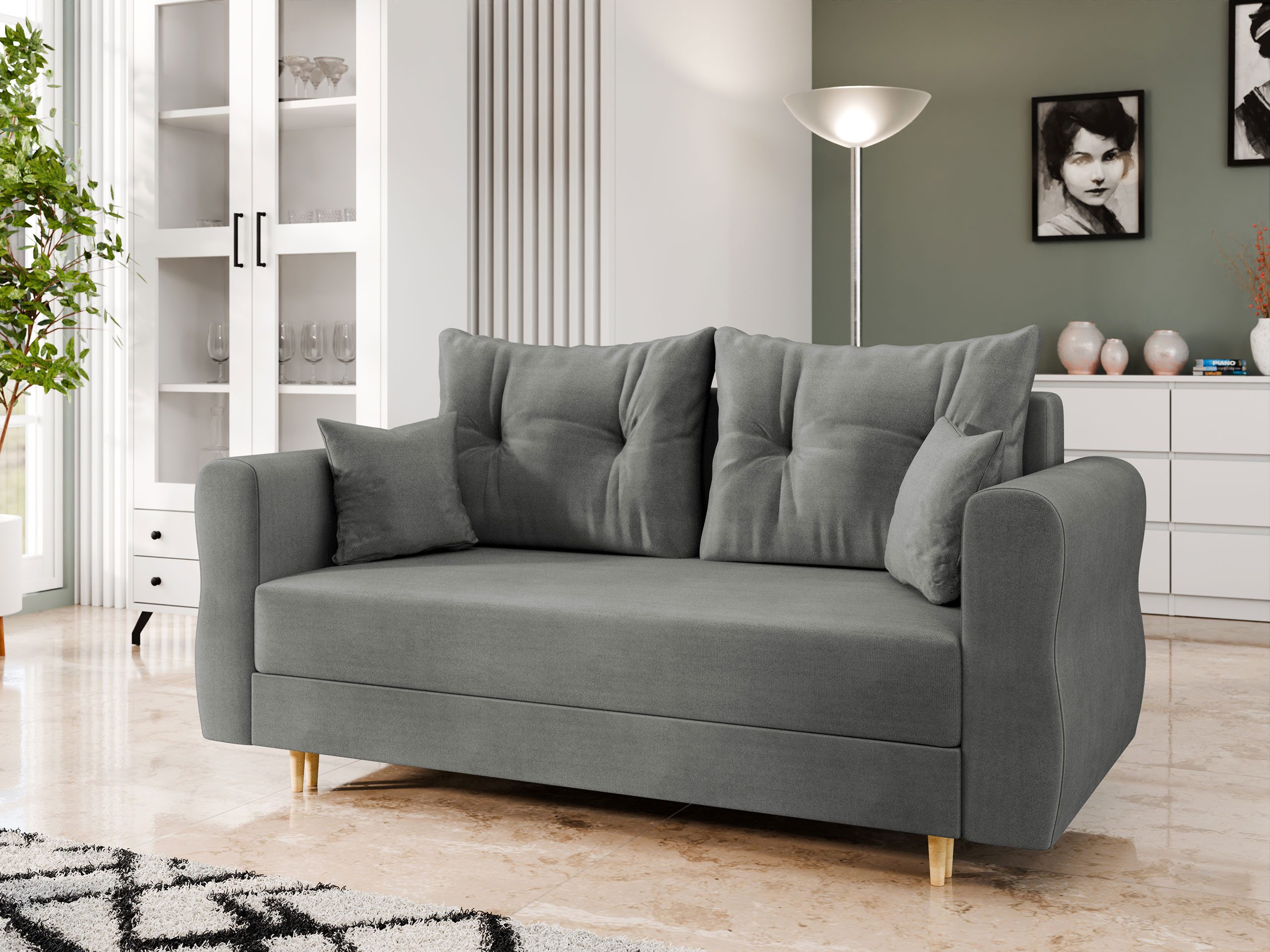 MIRJAN24 Schlafsofa Zako 2, mit Bettkasten günstig online kaufen