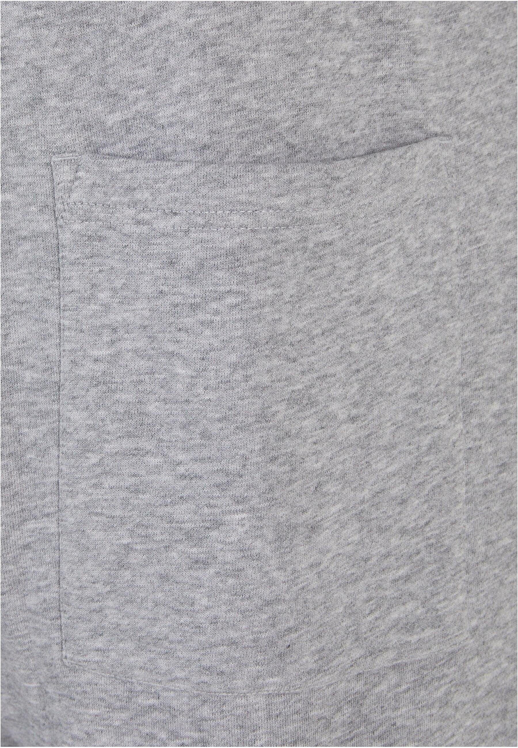 URBAN CLASSICS Stoffhose Low Sweatshorts Herren Crotch (1-tlg) grey