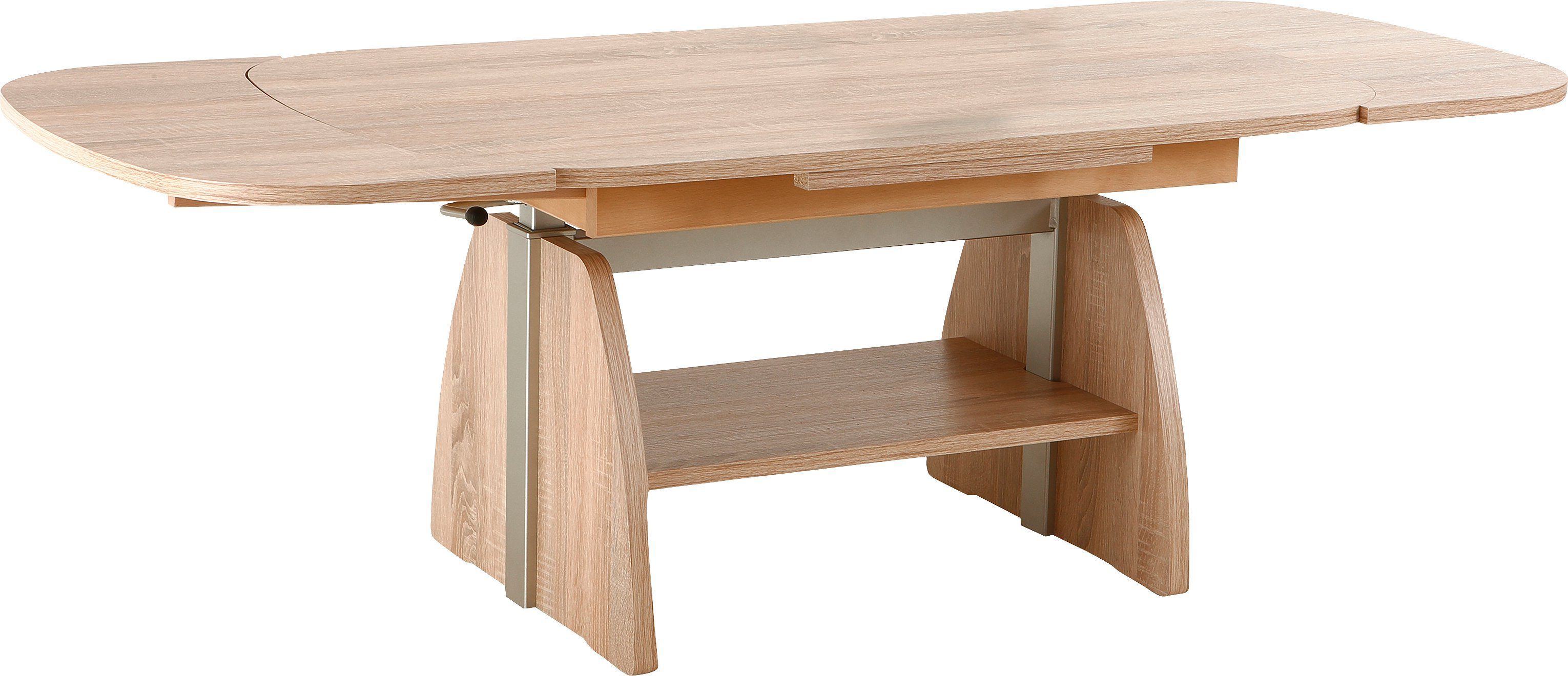 HELA Couchtisch Fabian, mit Funktion, ausziehbar und höhenverstellbar günstig online kaufen