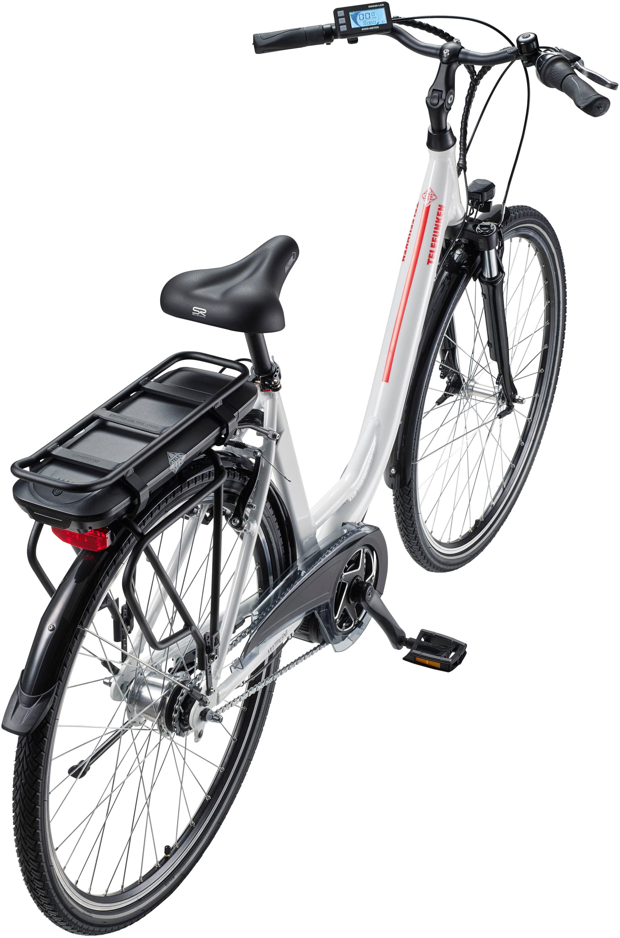 Telefunken E-Bike Cityrad Multitalent RC890, 7 Gang Shimano Nexus Schaltwerk, Mittelmotor, 468 Wh, Pedelec, Elektrofahrrad für Damen u. Herren