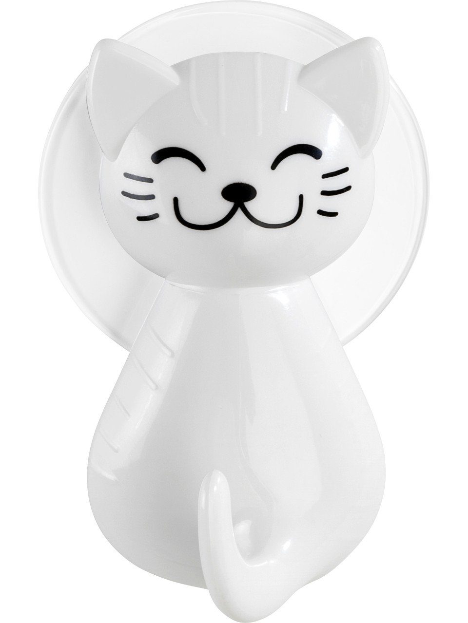 WENKO Klebehaken Wenko Saughaken Katze weiß günstig online kaufen