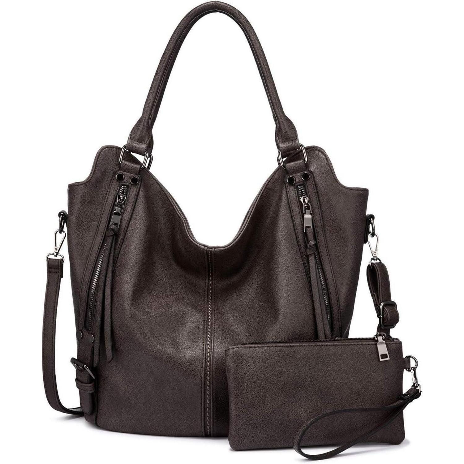Handtasche Realer Damen Handtaschen Set Groß Shopper Schultertasche Umhängetasche