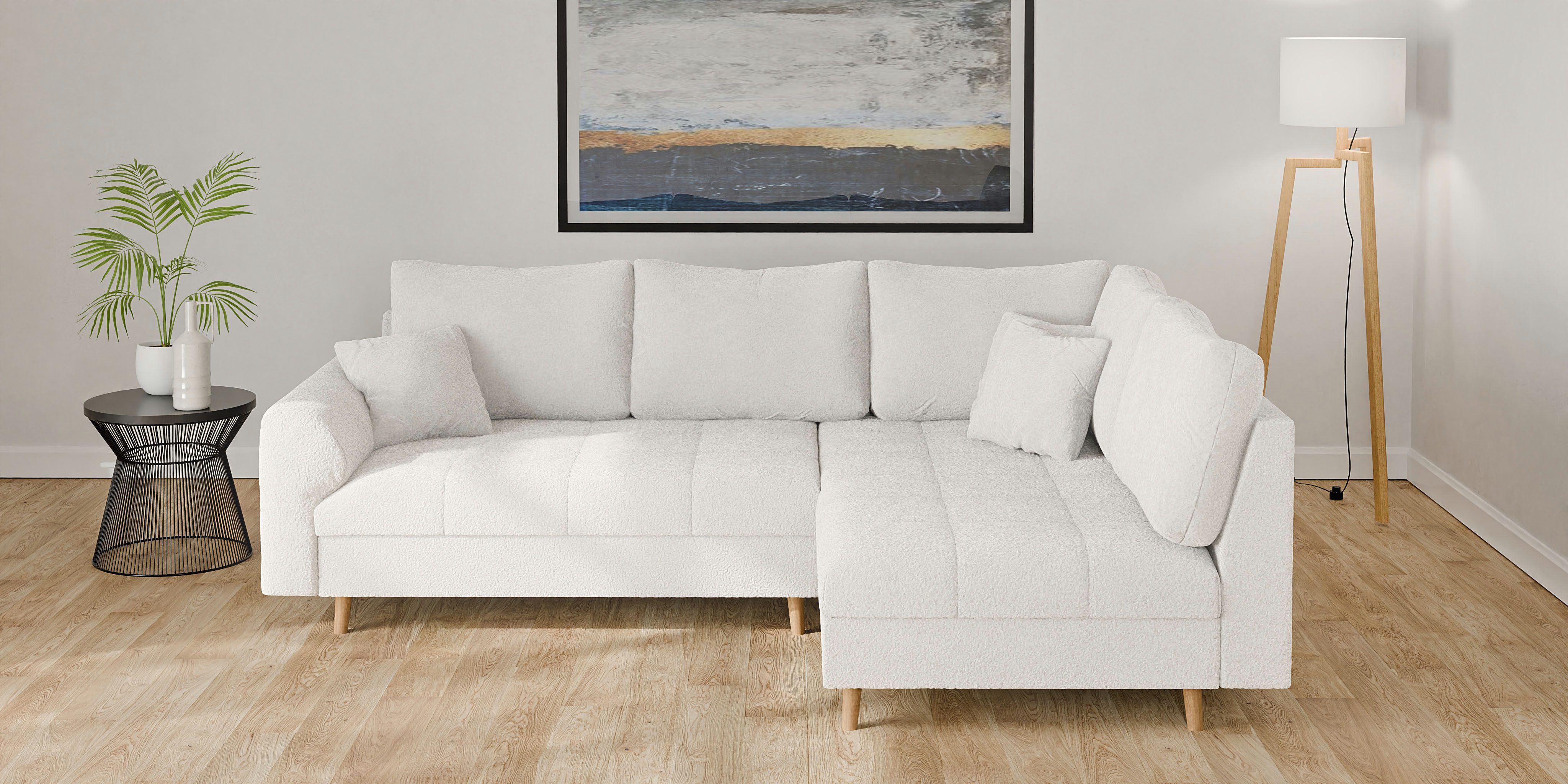 Home affaire Ecksofa CHARRE L-Form mit günstig online kaufen
