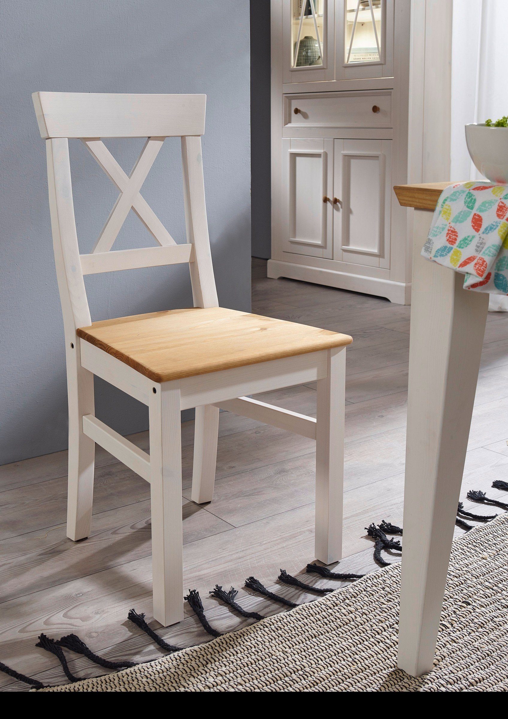 Lebenswert Holzstuhl WZ-0133 (BxHxT: 49x91x49 cm), günstig online kaufen