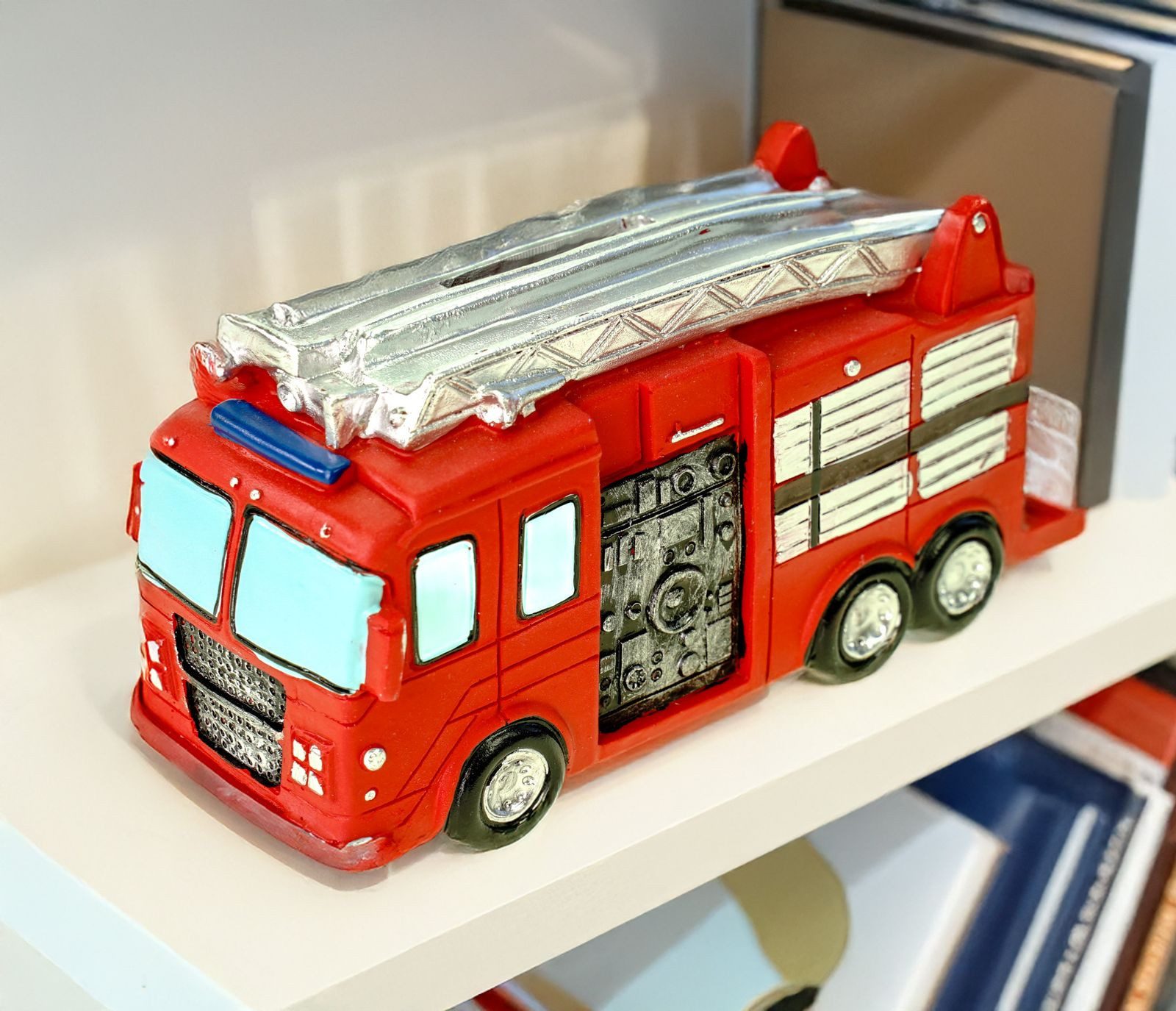 Kremers Schatzkiste Spardose Feuerwehrauto American Style 14cm Sparschwein günstig online kaufen