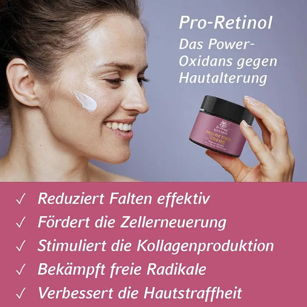 Dr. Ehrlichs Gesundkatalog. Anti-Aging-Creme Dr. Ehrlichs Elegance Pro-Retinol Creme