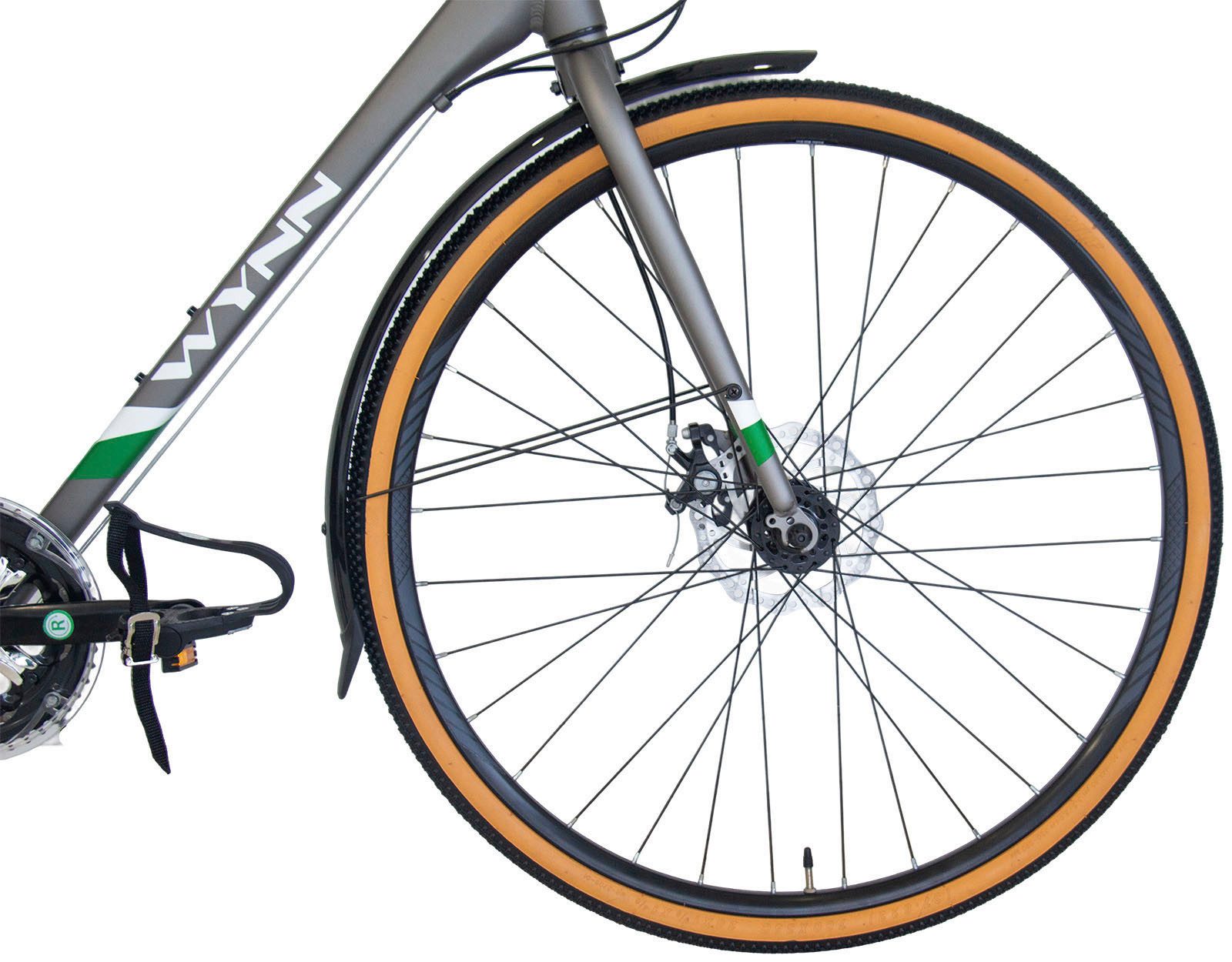 WYNN Gravelbike GRL5.1, 14 Gang Shimano Tourney Schaltwerk, Kettenschaltung – Bild 4 von 5
