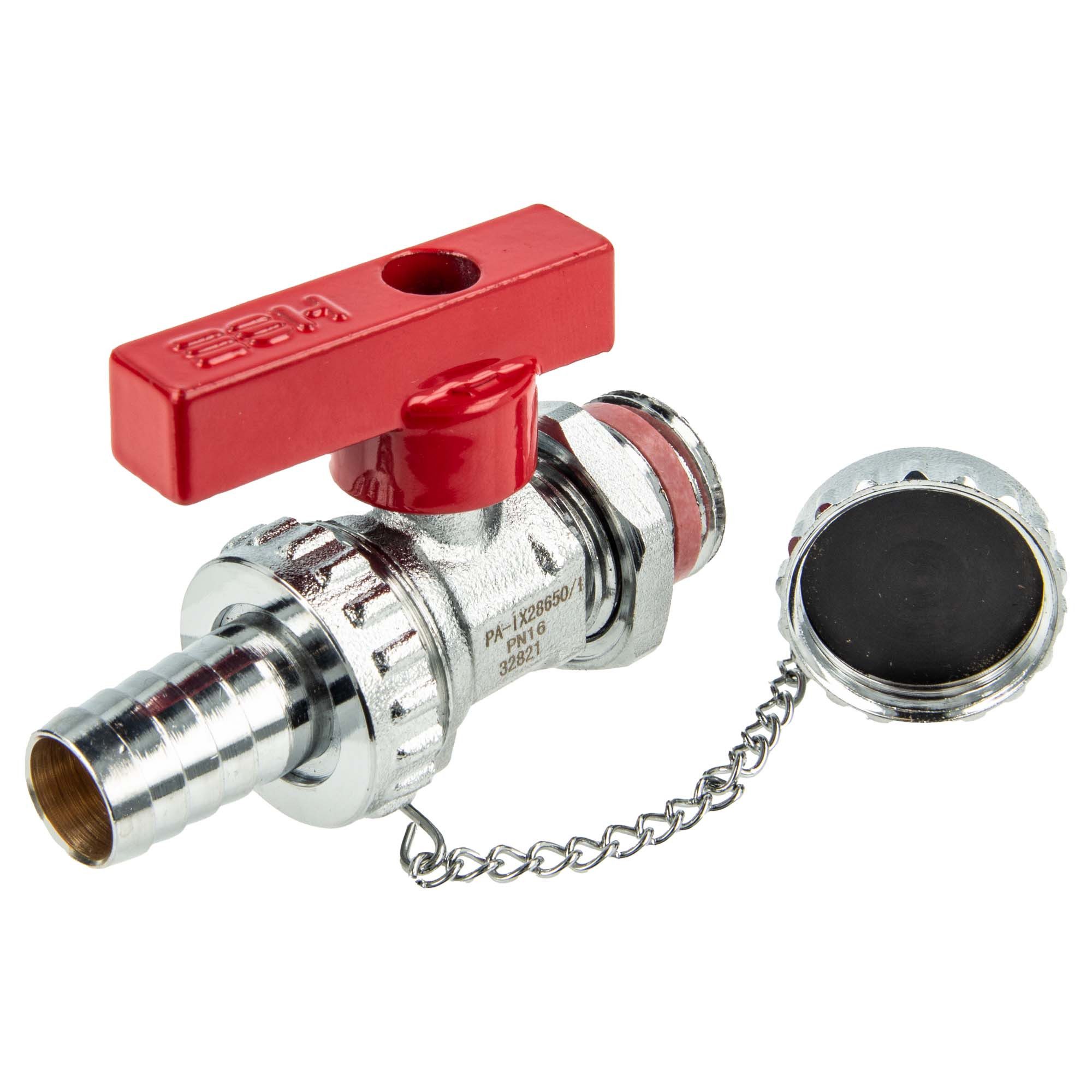 Hermann Schmidt Kugelhahn Kessel-, Füll- und Entleerungsventil - KFE-1/2 Zoll für Heizung