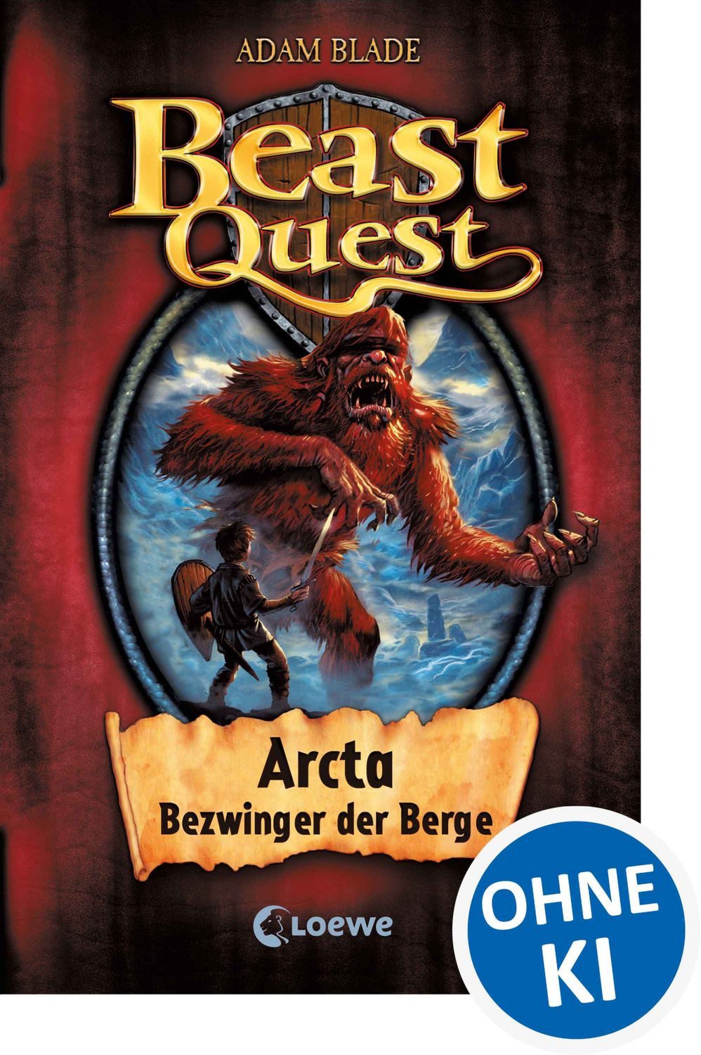 Kinderbuch Arcta Bezwinger der Berge / Beast Quest Band 3 Spannendes Buch ab 8 Ja Adam Blade