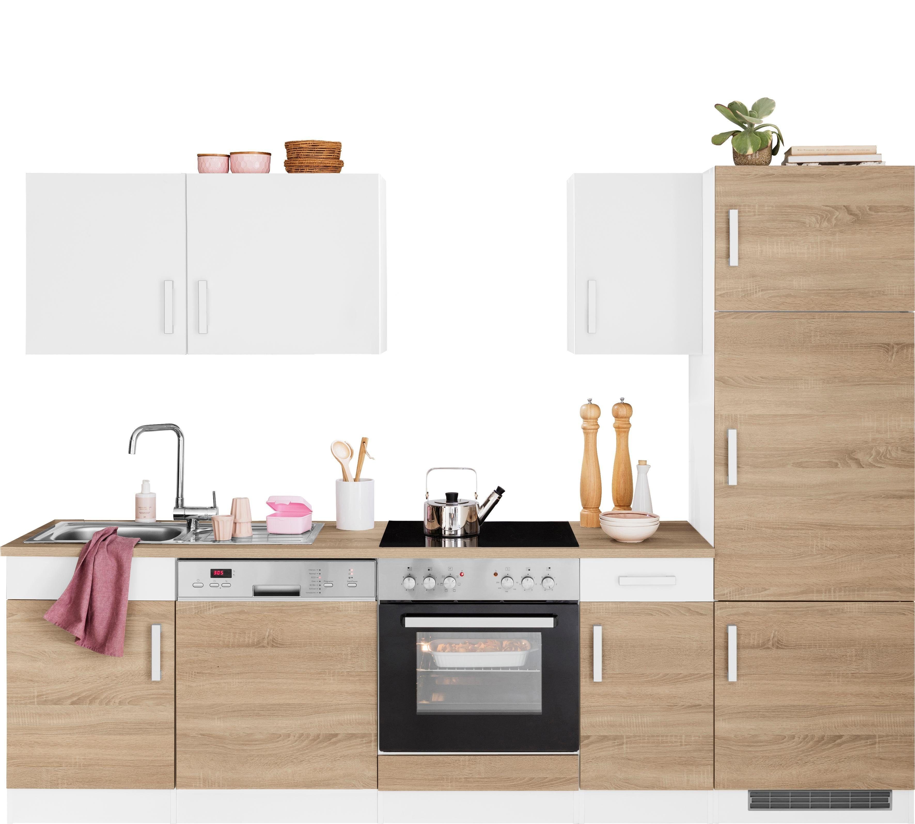 KOCHSTATION Küchenzeile KS-Gera, Breite 270 cm, günstig online kaufen