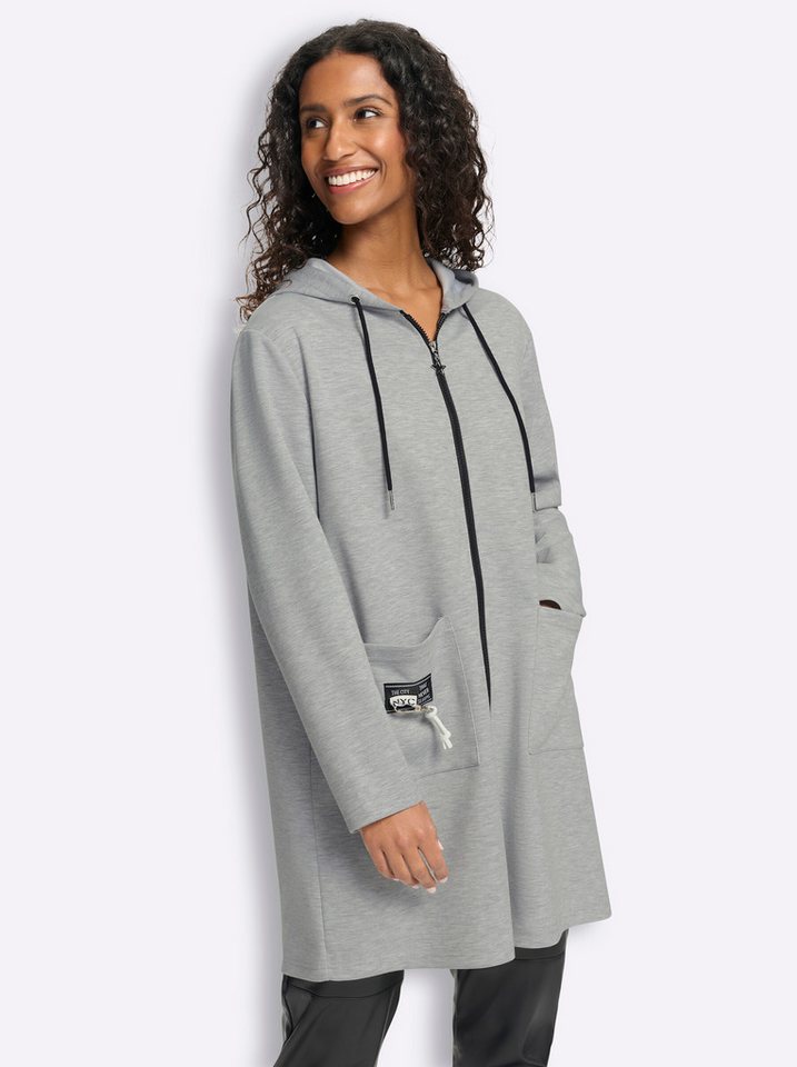 heine Shirtjacke Shirtjacke Langarm Jersey