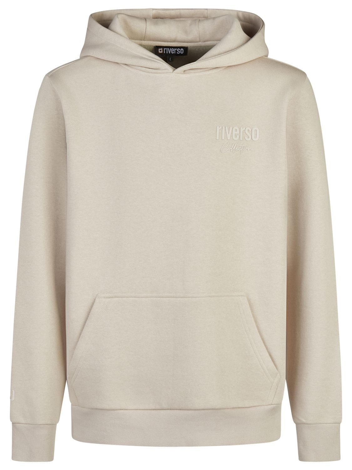 riverso Kapuzenpullover Herren Printed Hoodie RIVScott Regular Fit Streetwear Sweatshirt mit Kapuze