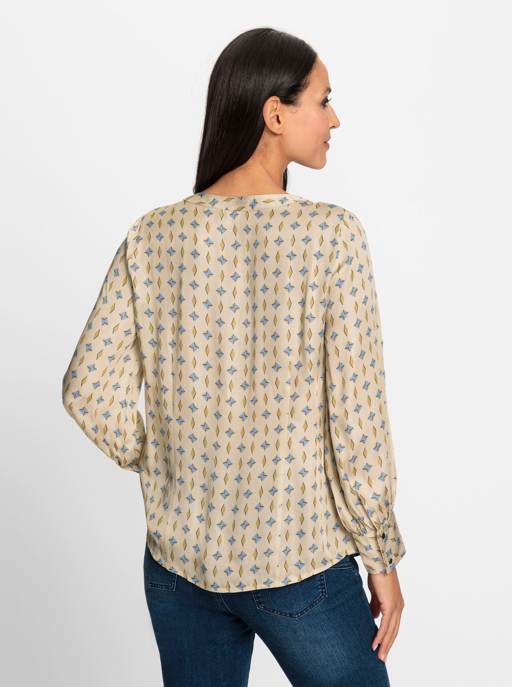 heine Klassische Bluse Druckbluse günstig online kaufen