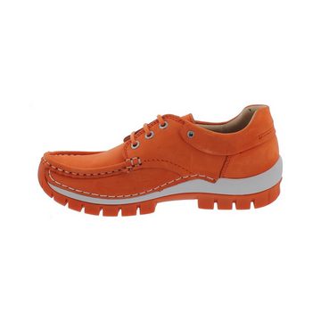 WOLKY Fly, Timber nubuck, Light-orange, Halbschuh 0470110-557 Schnürschuh