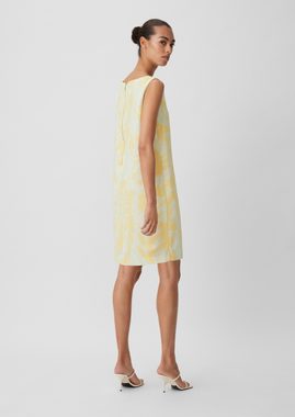 Comma Minikleid Kurzes Kleid aus Crêpe