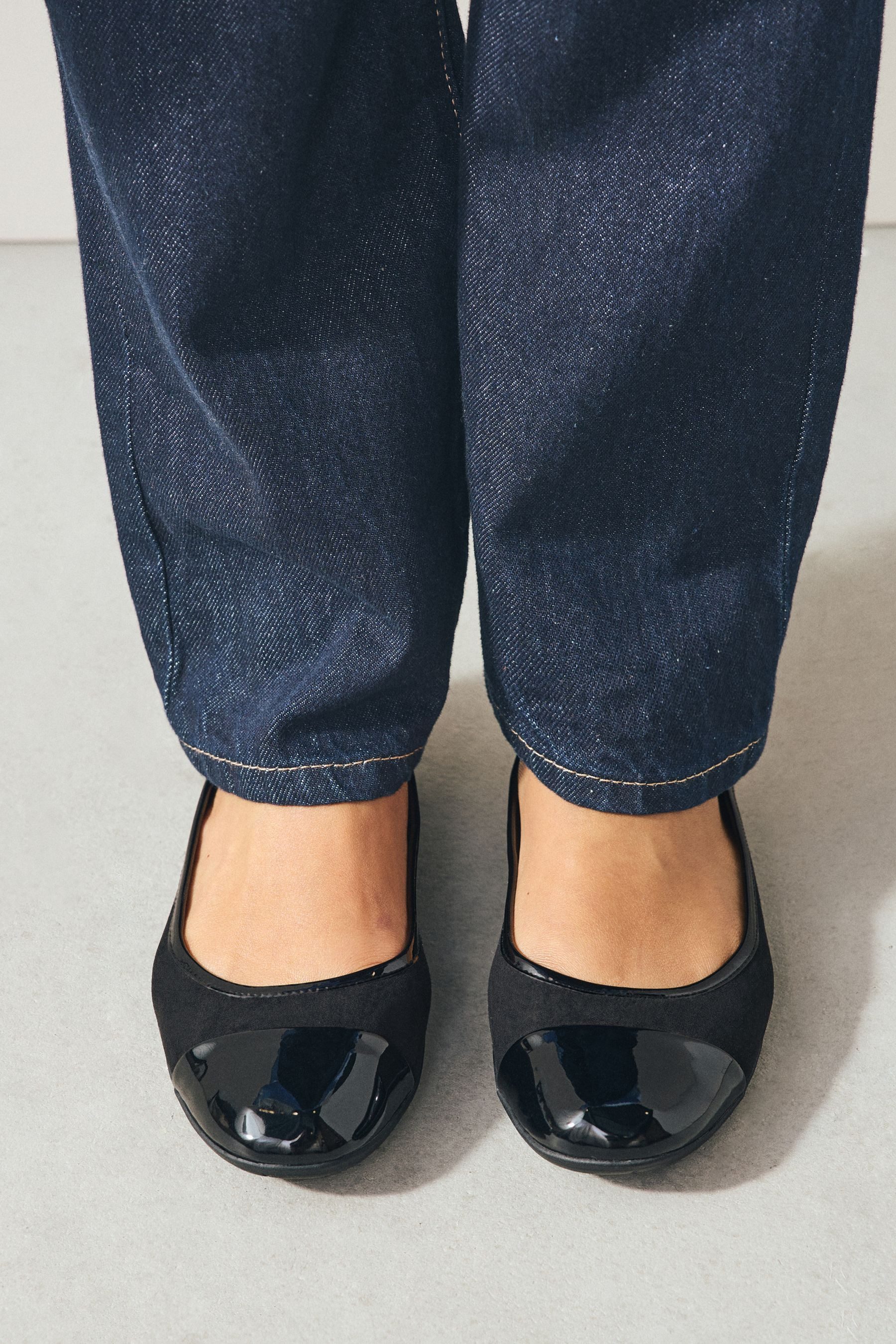 Next Forever Comfort® Ballerinas mit Zehenkappe Ballerina (1-tlg)