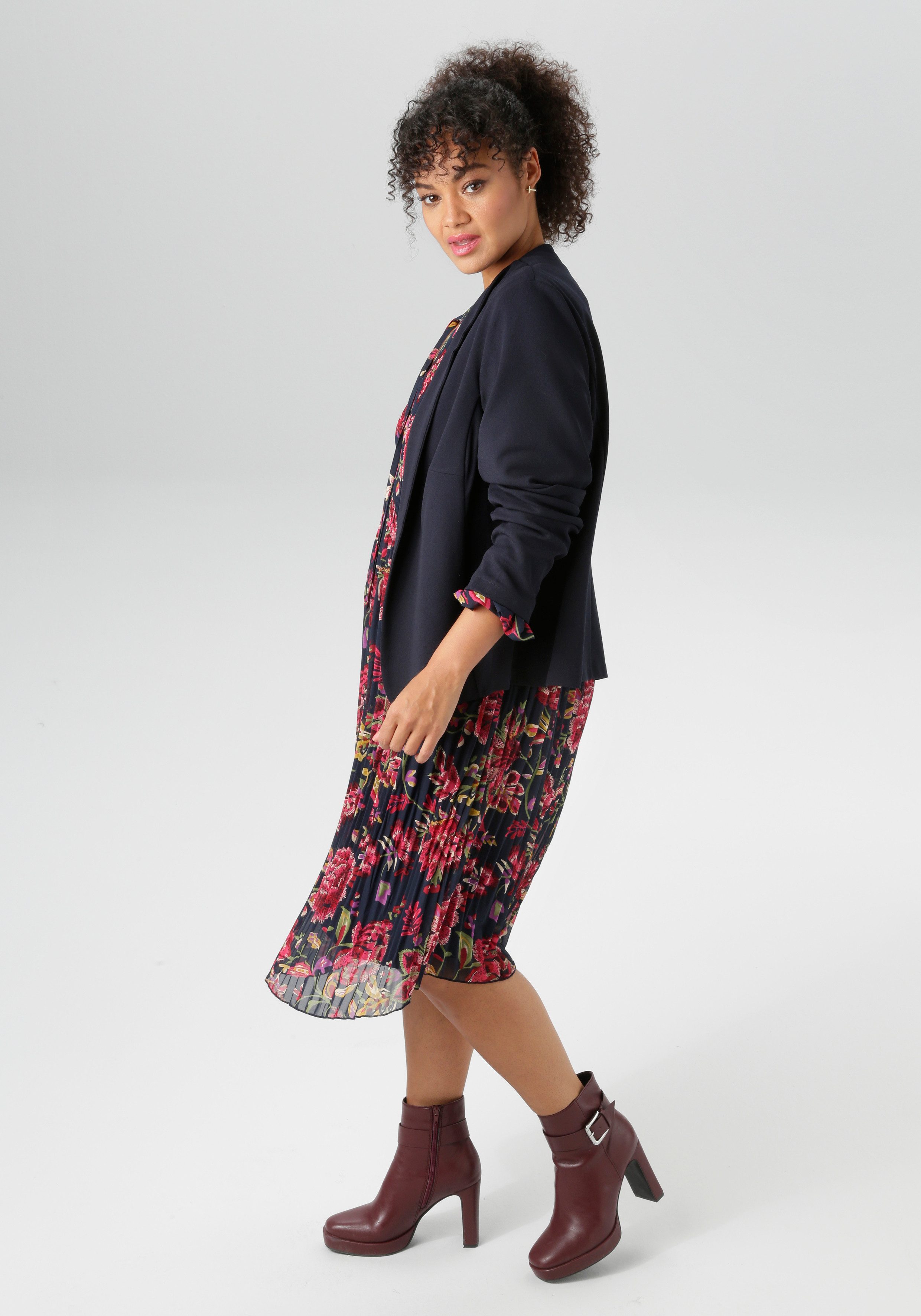 Aniston PLUS Boleroblazer kurzer, verschlußloser Damen-Bolero - NEUE KOLLEK günstig online kaufen
