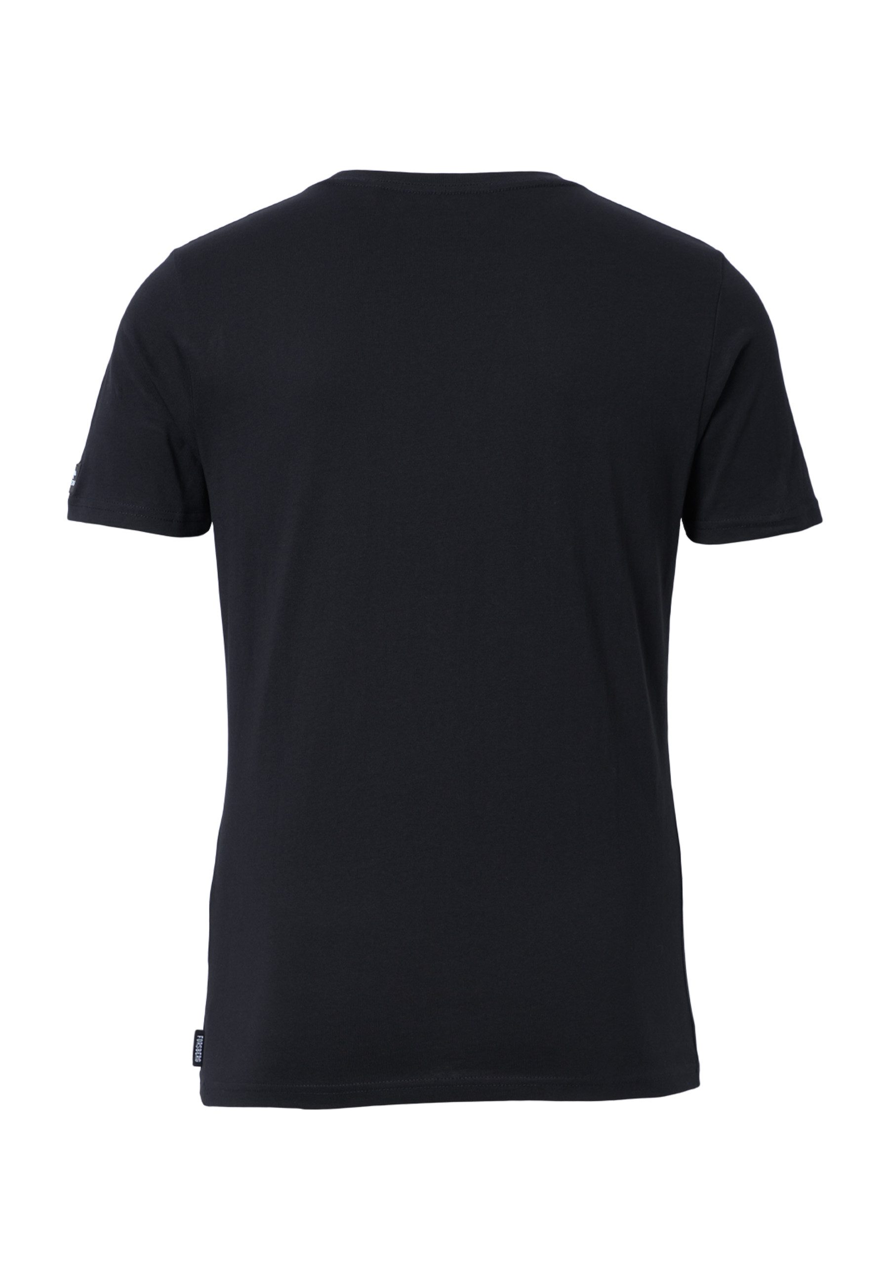 FORSBERG T-Shirt mit Polygonraster-Logo günstig online kaufen