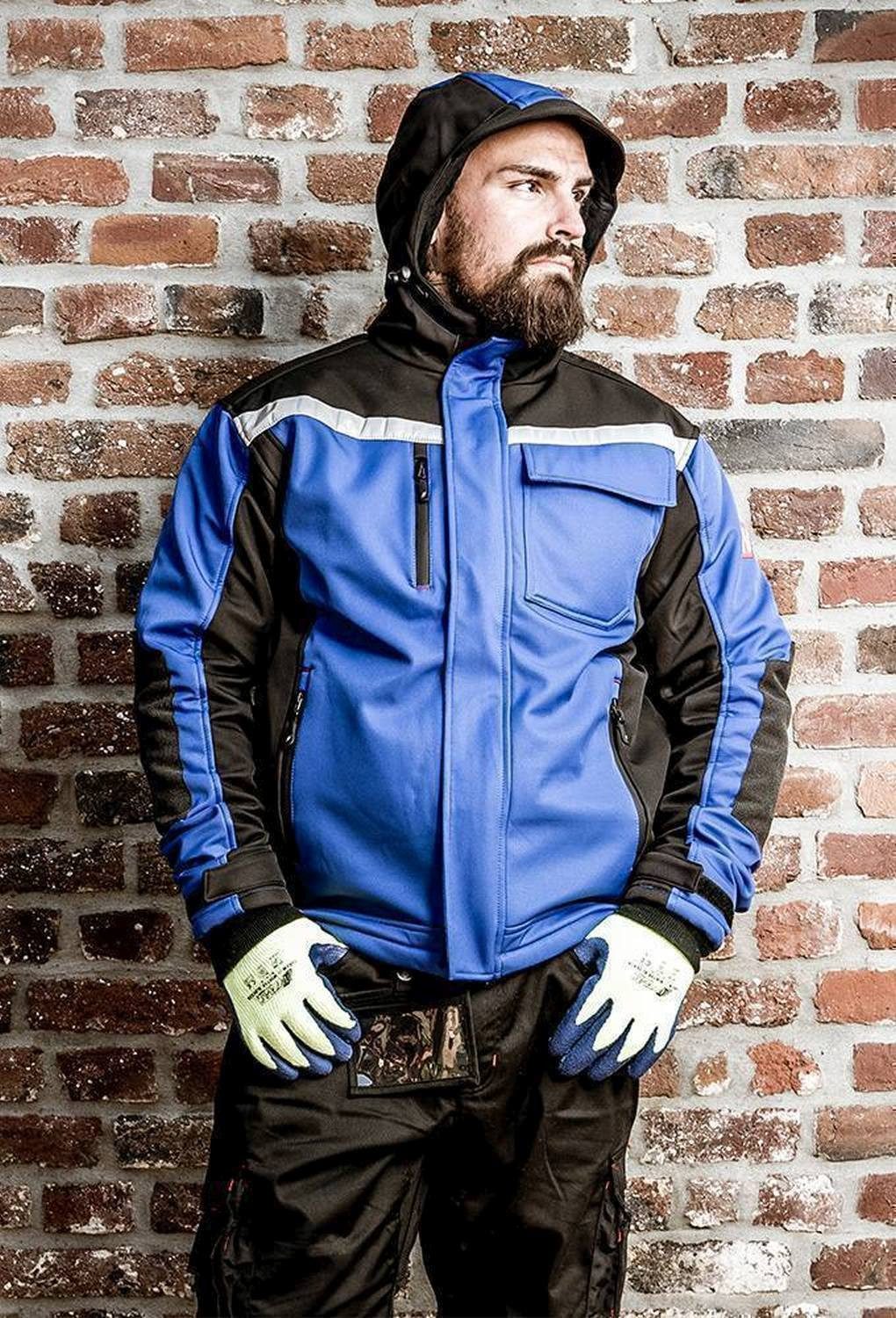 Nitras Winter-Arbeitshandschuhe 1603W Winter Blocker Skihandschuhe Arbeitshandschuhe neongelb (Packung, 12-St., VPE= 12 Paar, Gr 8-11) Kälteschutz/Atmungsaktiv