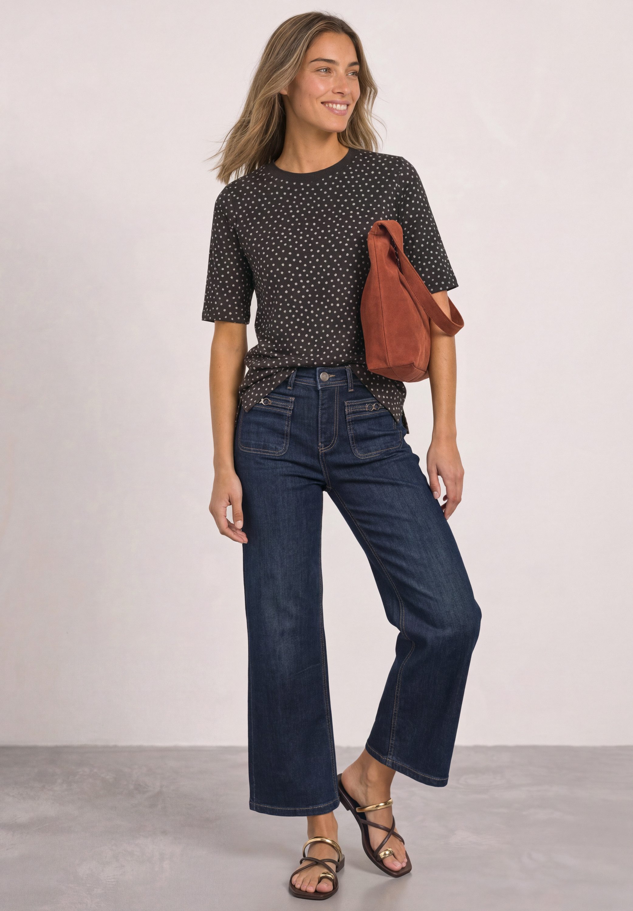 STREET ONE T-Shirt mit Rundhalsausschnitt – Bild 3 von 5
