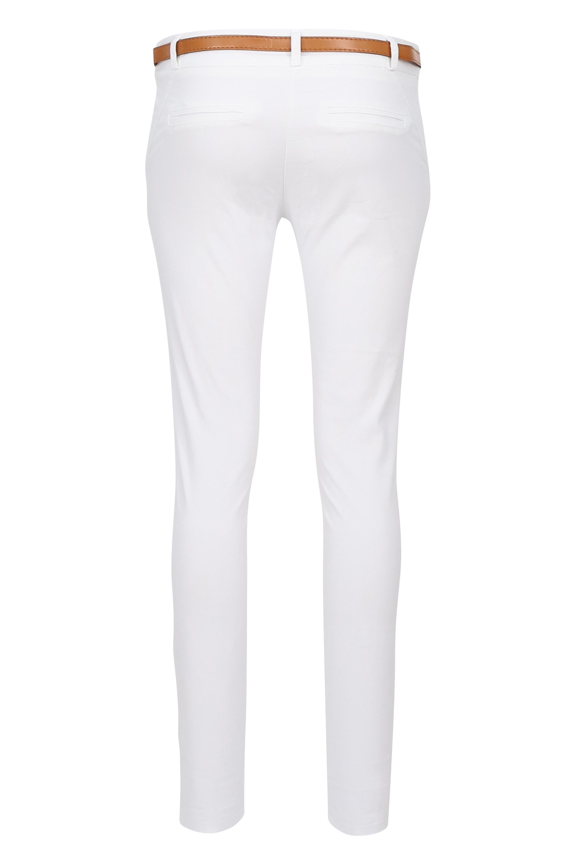 malito more than fashion Chinohose Chinohose 2156 unifarbene Stretch Basic günstig online kaufen
