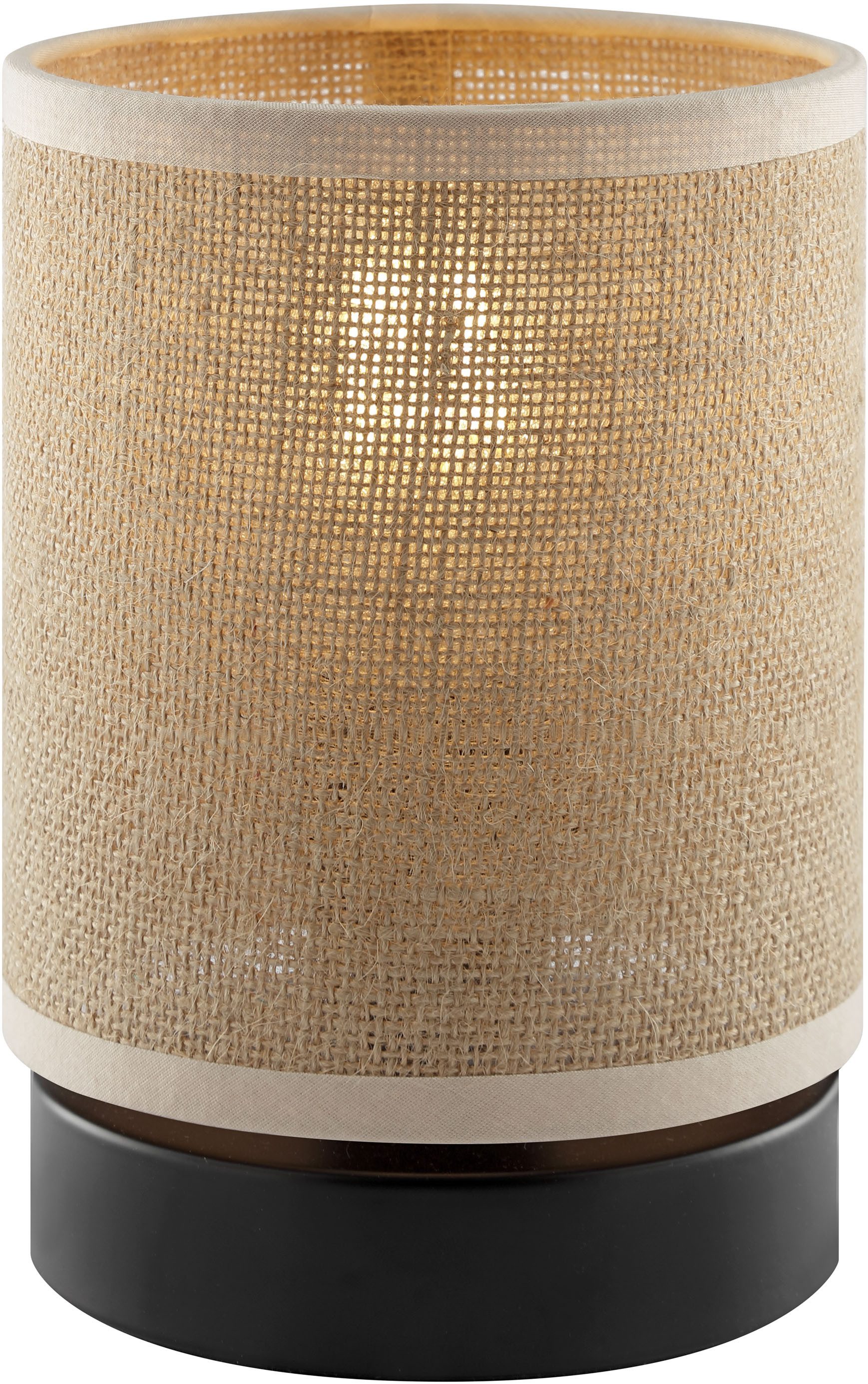 OTTO home Tischleuchte Mikka, ohne Leuchtmittel, mit Leinenstoffschirm, Höh günstig online kaufen