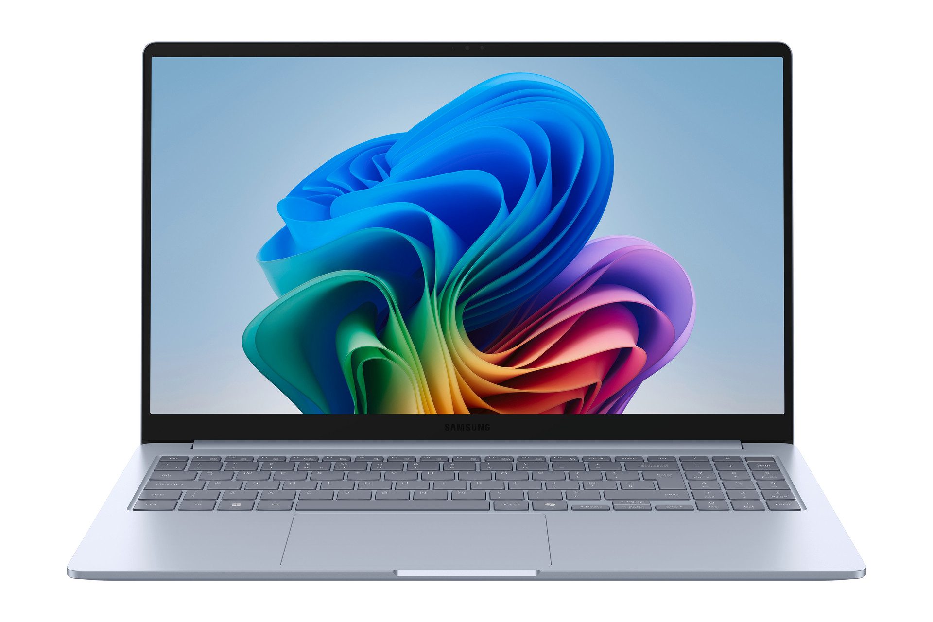 Samsung Book4 Edge 15,6'' 16 GB + 512 GB Snapdragon X Notebook (39,62 cm/15,6 Zoll, Qualcomm Snapdragon X Plus X1P-42-100, Adreno, 16 GB, 512 GB SSD)