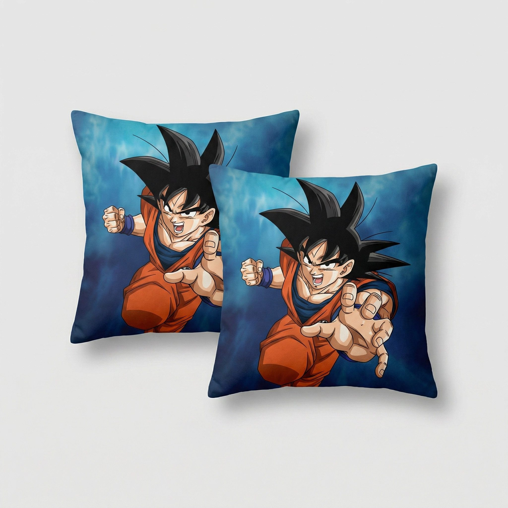 Dragon Ball Bettwäsche Dragon Ball Z Bettwäsche Set, Mikrofaser, Deckenbezug 135-140x200 cm Kissenbezug: 63X63 cm