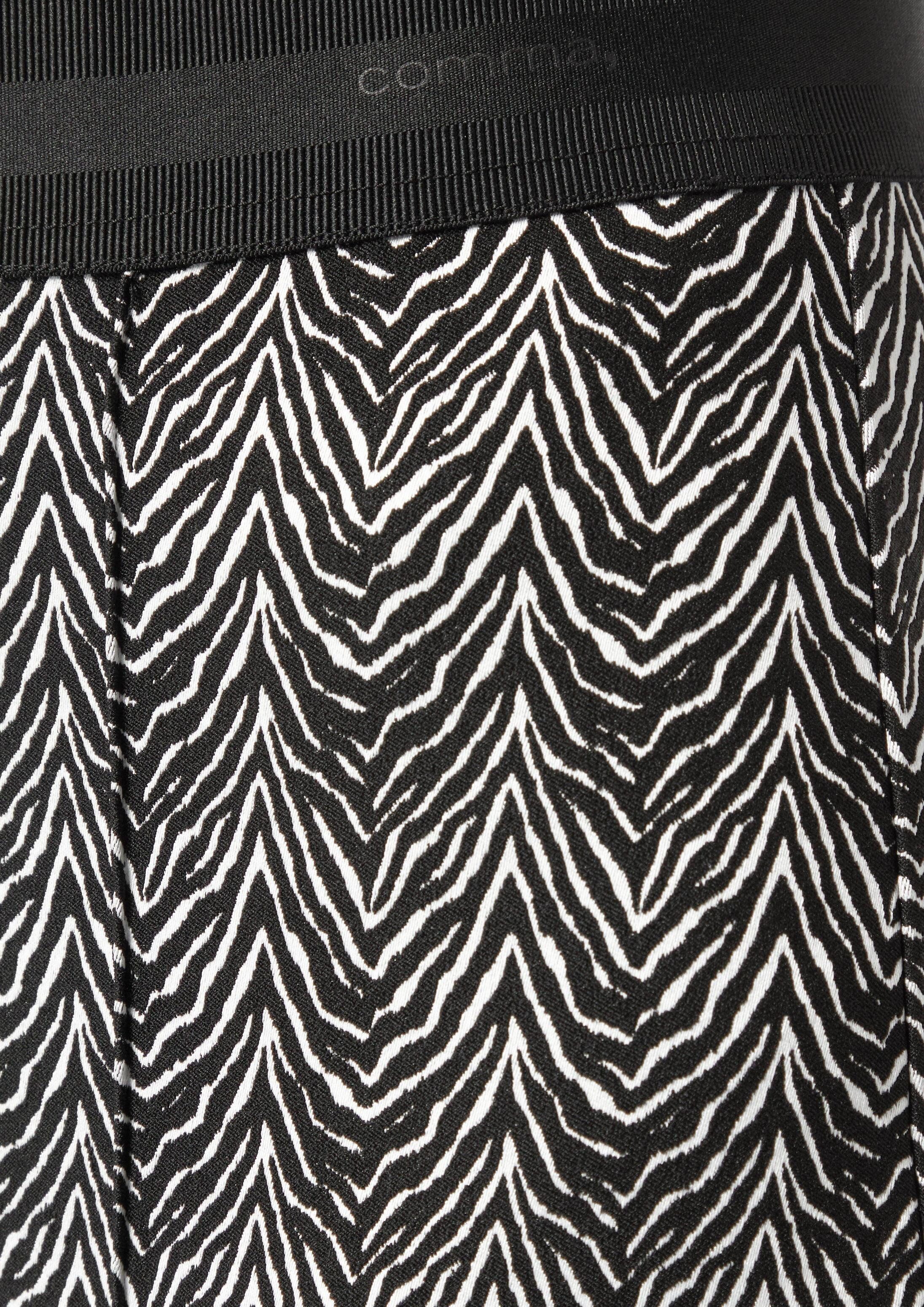 comma Chinos Hose Schmale Hose aus Jacquard