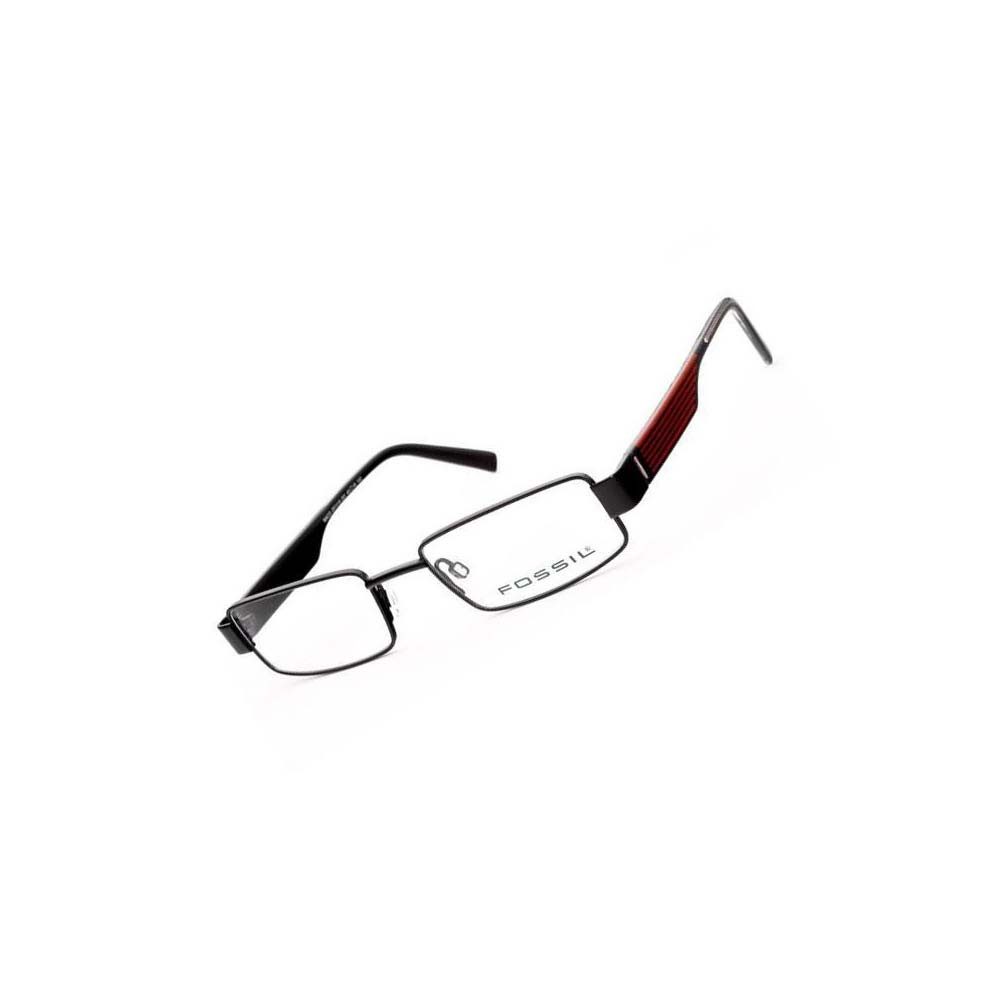 Fossil Brillengestell Korrektionsfassung Brille Metall Schwarz 49/18/140 - OF1119001, Metall