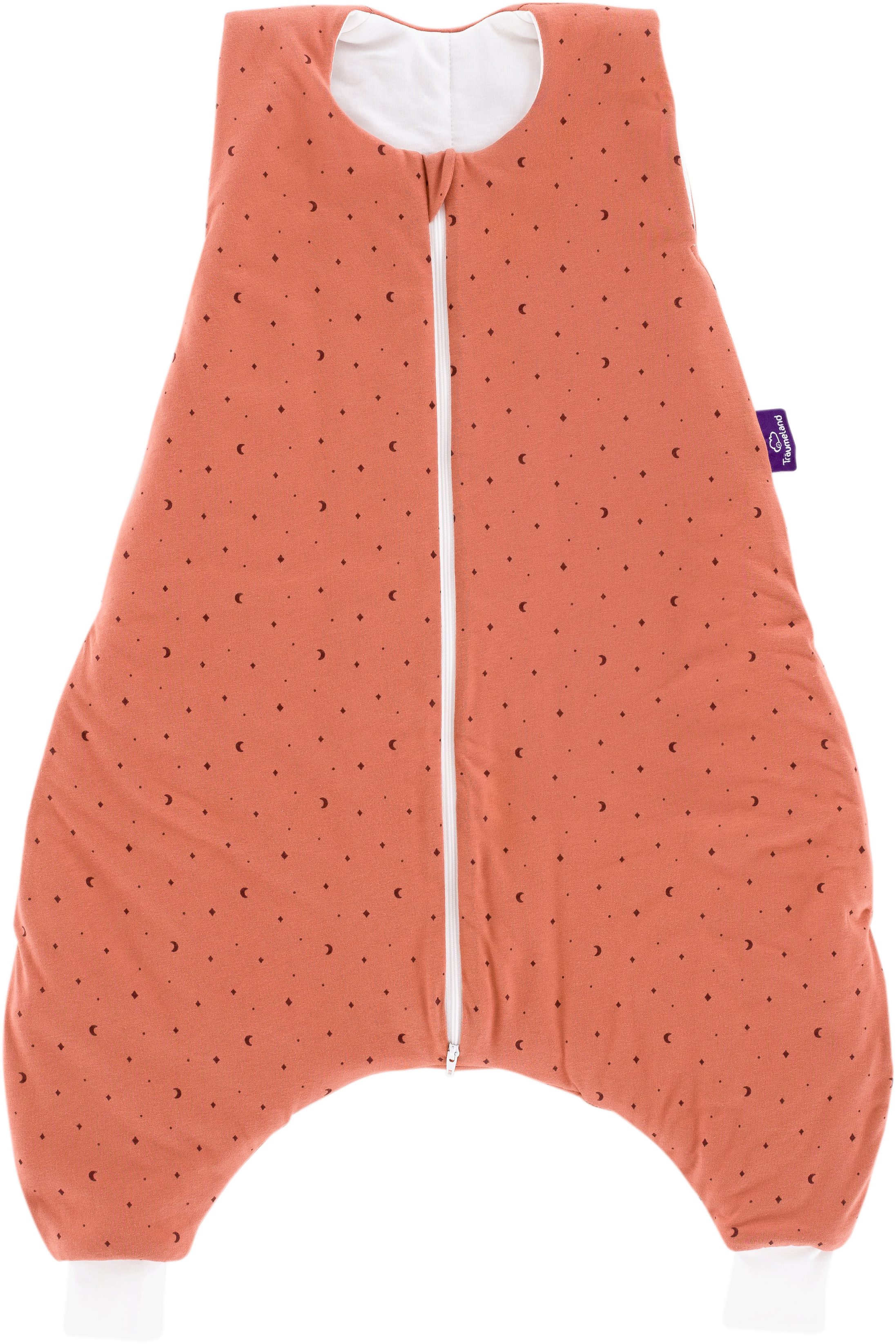 Babyschlafsack Ganzjahres Schlafanzug TO GO Moon rost