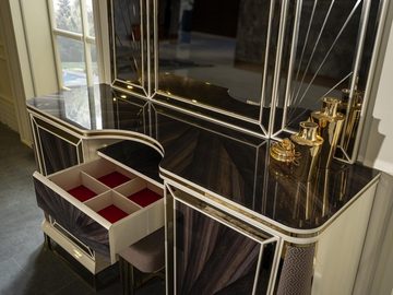 JVmoebel Schminktisch Luxus Schminktisch Design Tisch Konsole Kommode Schminktische Spiegel