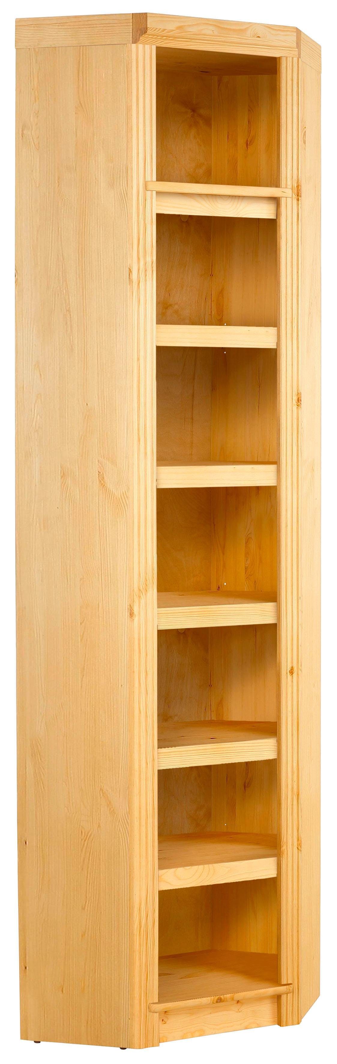 Home affaire Eckregal Soeren, aus massiver Kiefer, in 2 Höhen, mit viel Sta günstig online kaufen