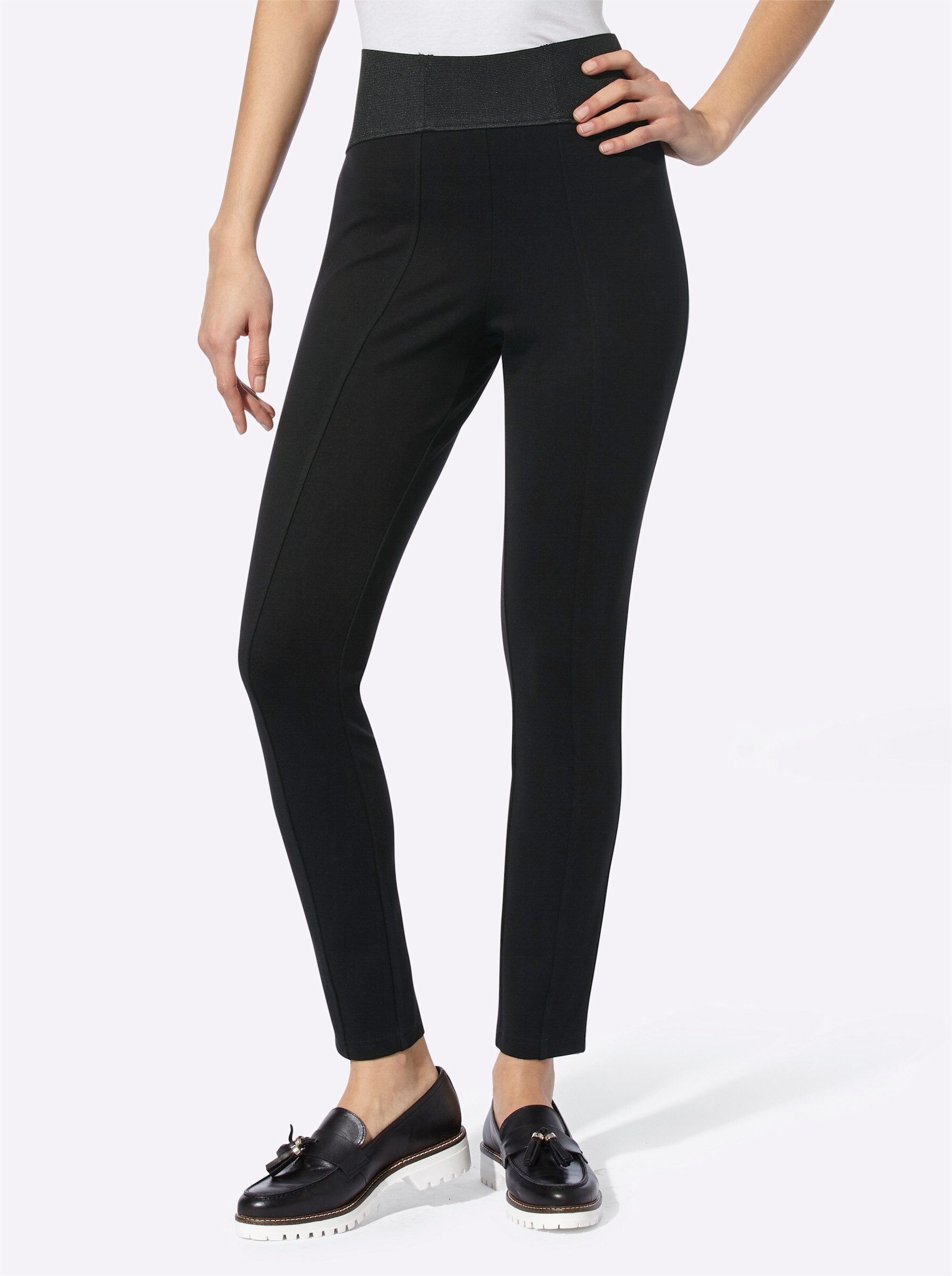 heine Jerseyhose Jersey-Hose Innenbeinlänge ca. 71 günstig online kaufen